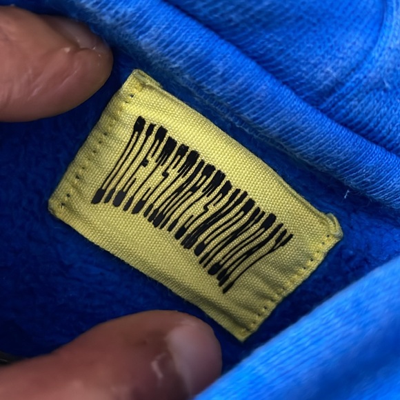 Men’s Super Rare Diet Starts Monday Hoodie Chicago 84 Speedway Used SZ SM HEAVY - Picture 6 of 10